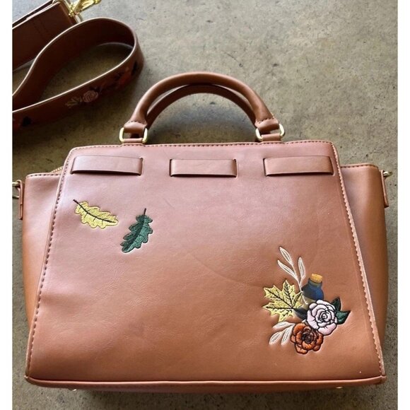 Vintage Harry Potter Wizarding World Brown Leather Purse Cross Body Shoulder - Picture 4 of 16